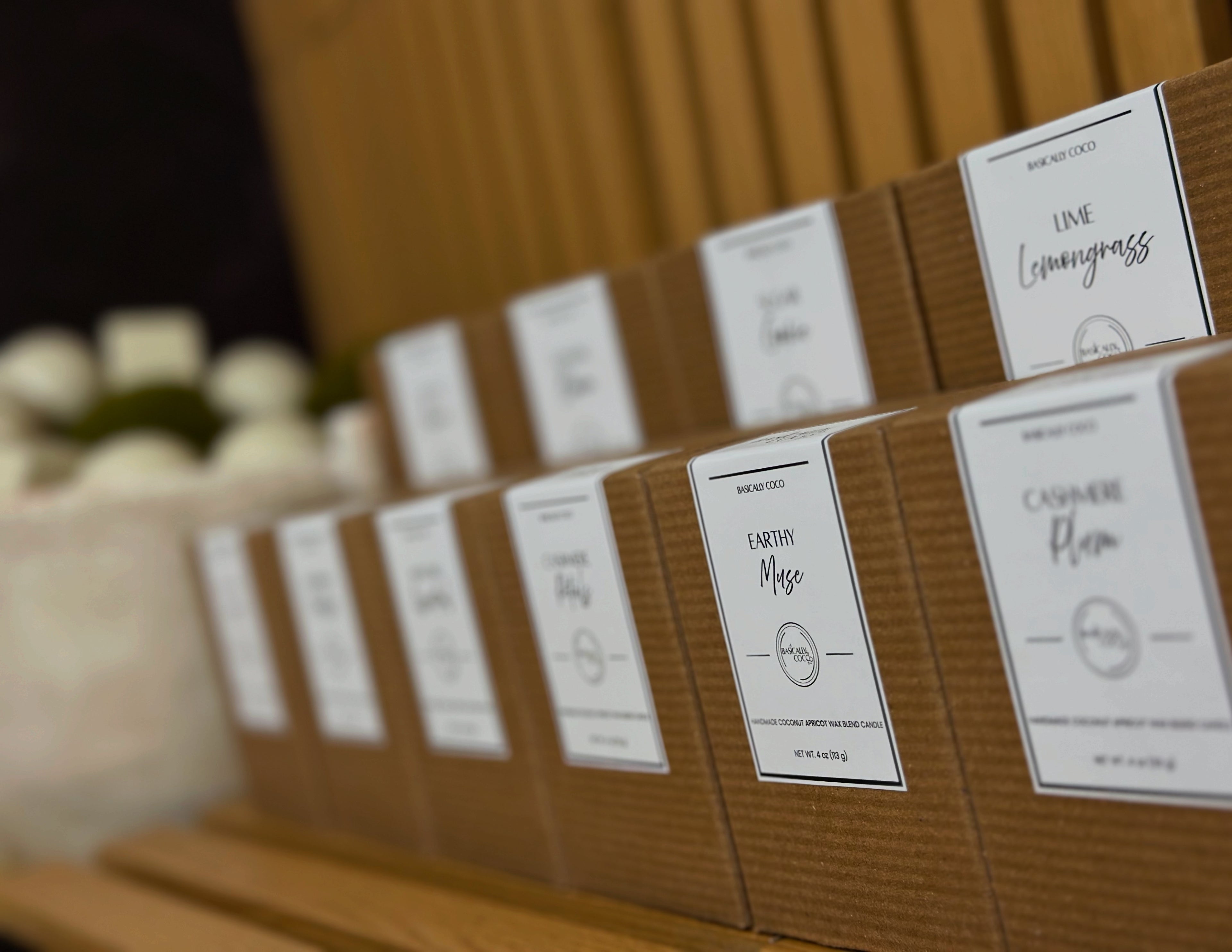 Basically Coco Container Candle Packaging