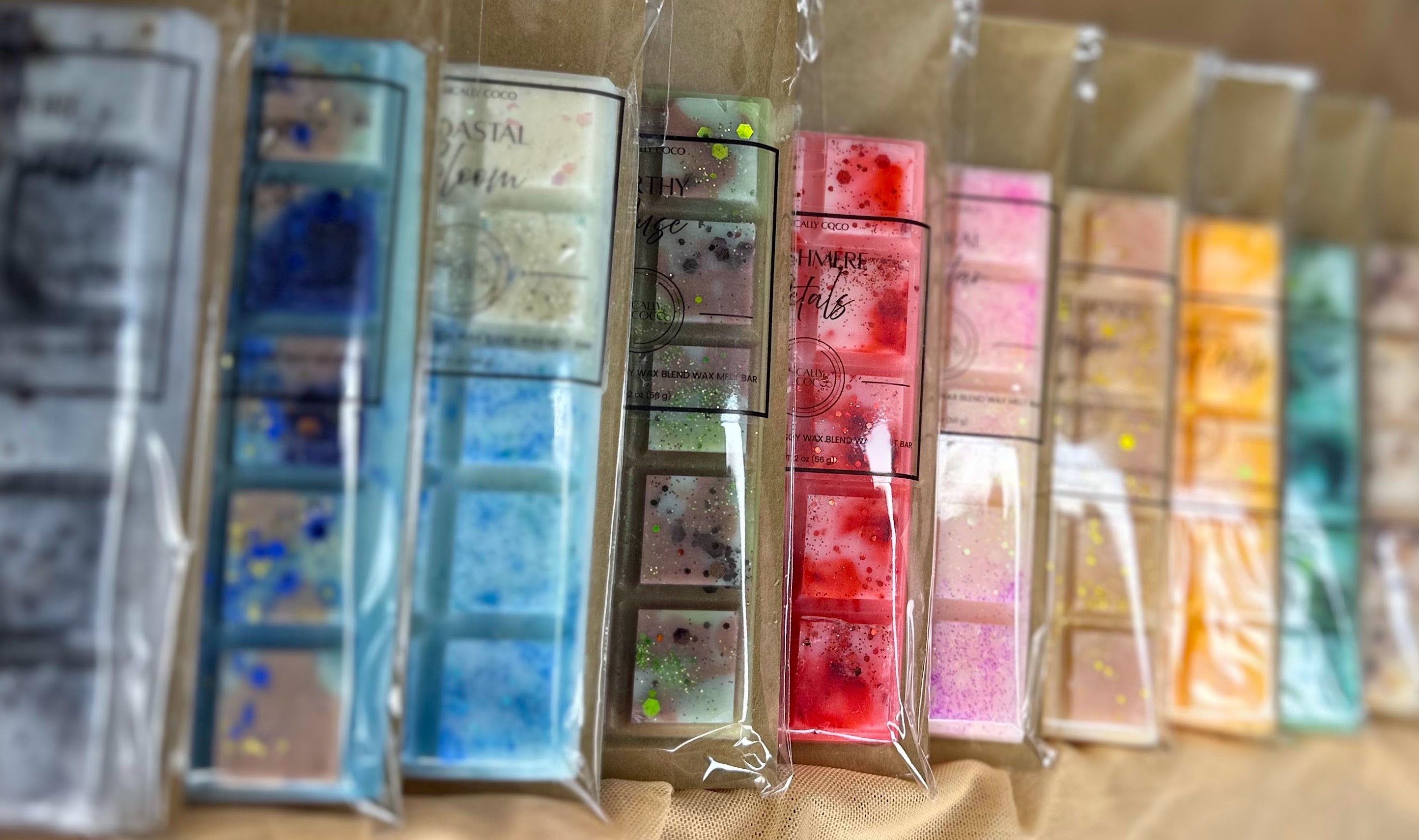 Basically Coco Wax Melt Bars