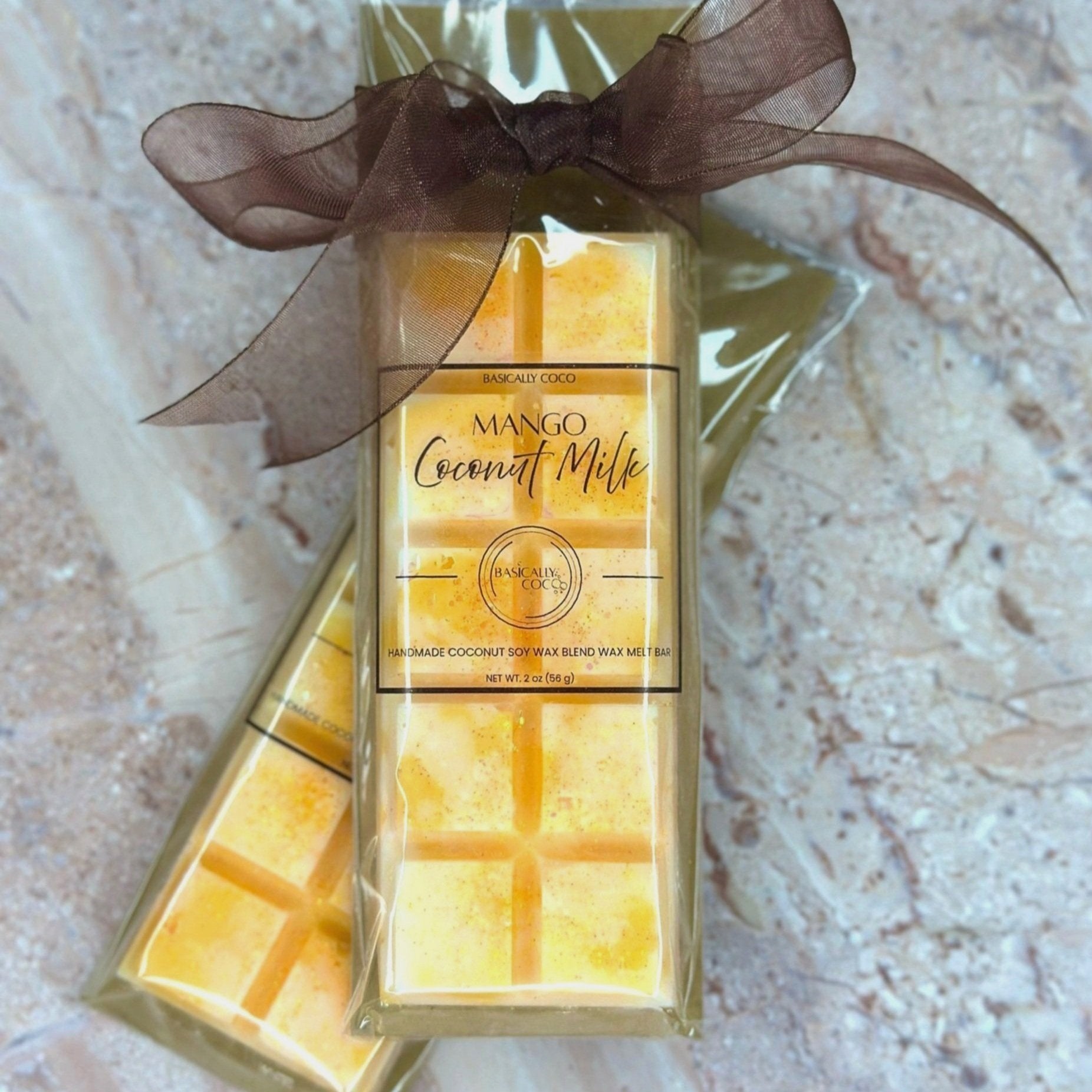 Mango Coconut Milk | Coconut Soy Wax Blend Wax Melt Bar