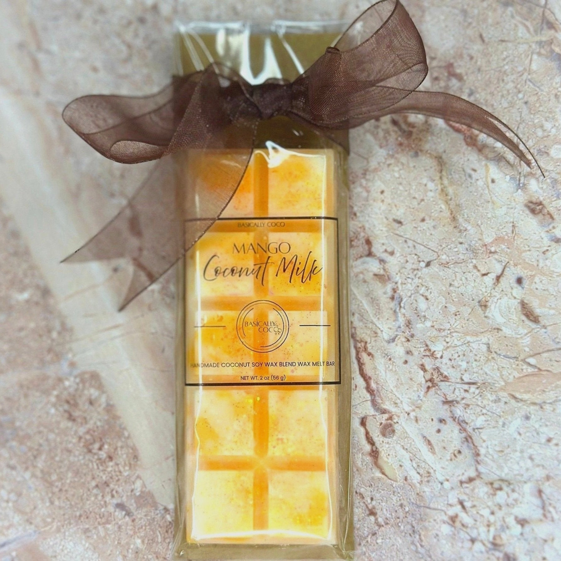 Mango Coconut Milk | Coconut Soy Wax Blend Wax Melt Bar