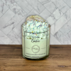 Sugar Cookie Coconut Apricot Wax Blend Container Candle 11oz 311g